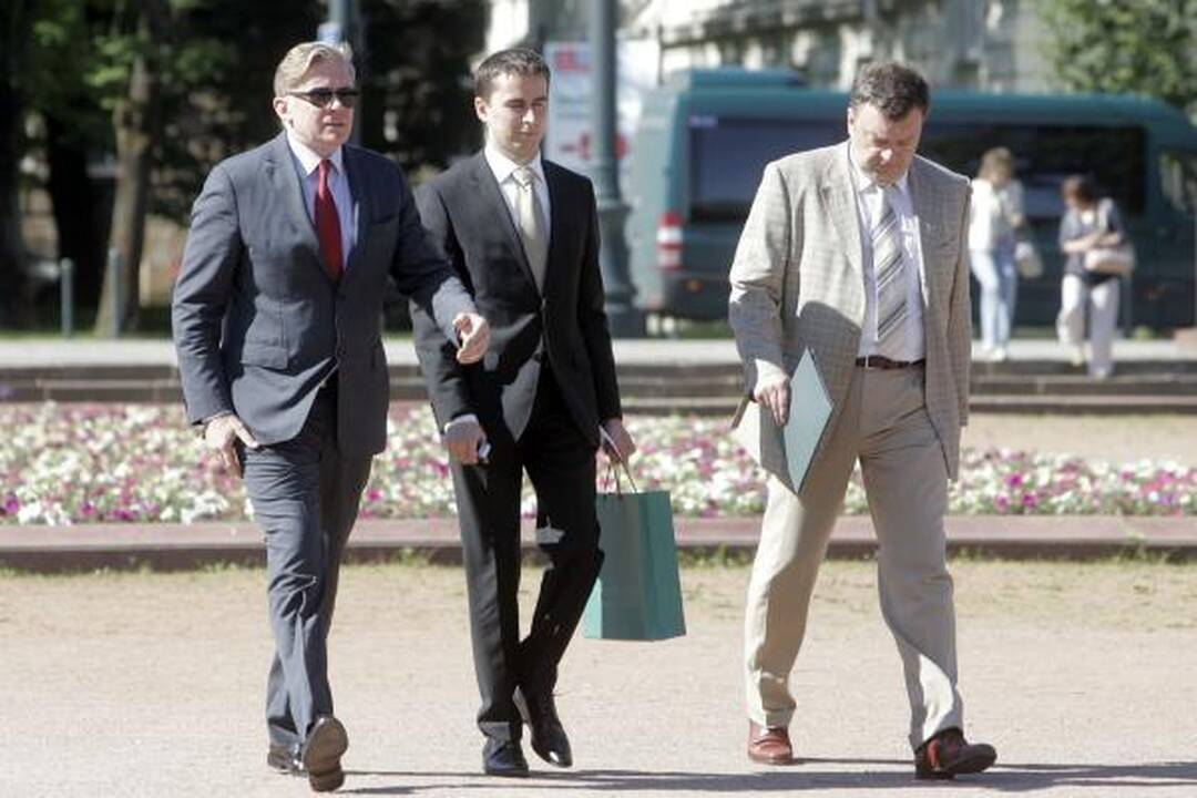 Vilniuje sutikti iš Didžiosios Britanijos dviračiais atvykę lietuviai