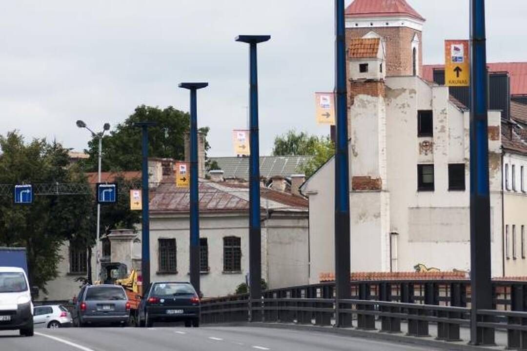 Kaune statomos nuorodos į „Žalgirio“ areną 