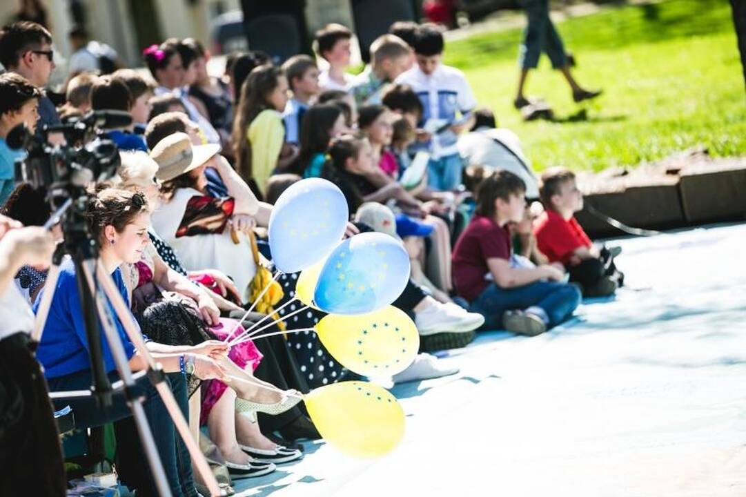 Europos diena Kaune – su šokiais, dainomis ir ginčais dėl ES naudos
