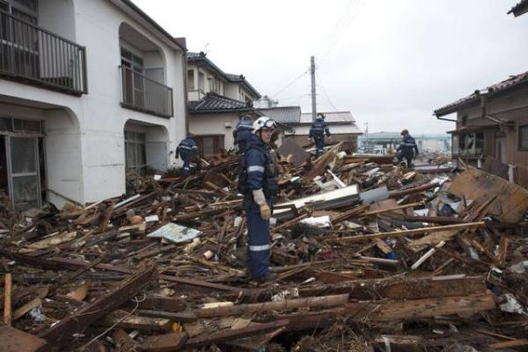 Japonai stichijos smūgį atlaikė garbingai
