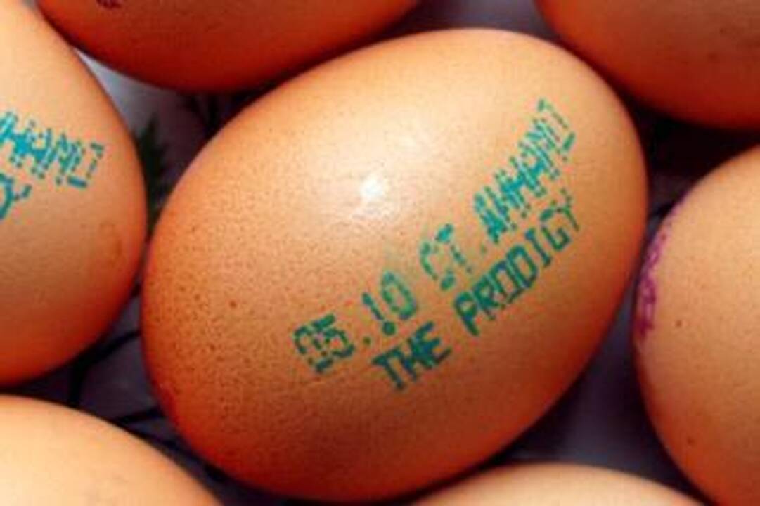 “The Prodigy” koncertą Baltarusijoje reklamuoja kiaušiniai (audio)
