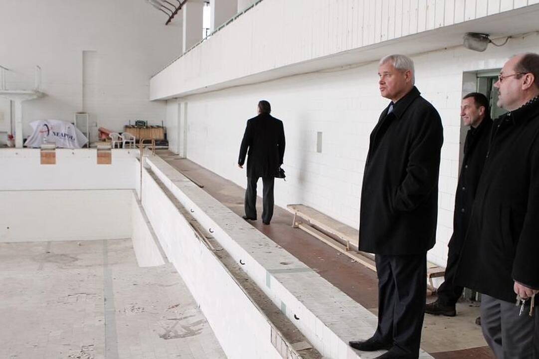 Klaipėdos meras pašiurpo nuo futbolo mokyklos būklės