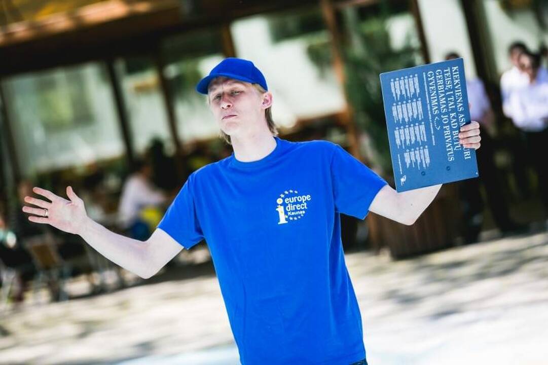 Europos diena Kaune – su šokiais, dainomis ir ginčais dėl ES naudos