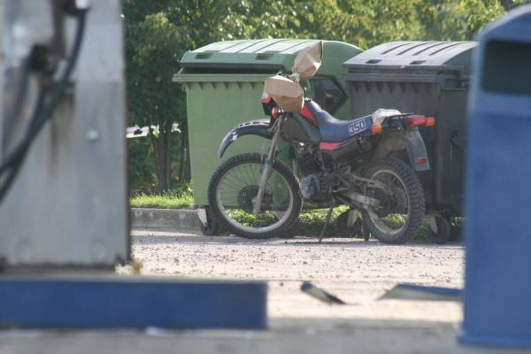 Degalinės sprogdinimu įtariamas 18-metis Kauno rajono gyventojas 