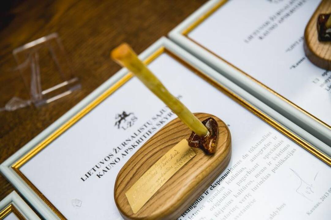 Apdovanotas „Kauno dienos“ žurnalistas  