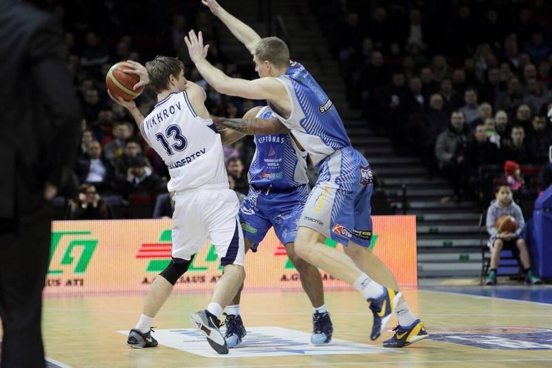 Namuose suklupęs „Neptūnas“ VTB lygoje jau žvelgia į prarają