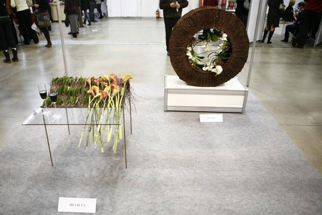 "Litexpo" renkasi floristikos mėgėjai