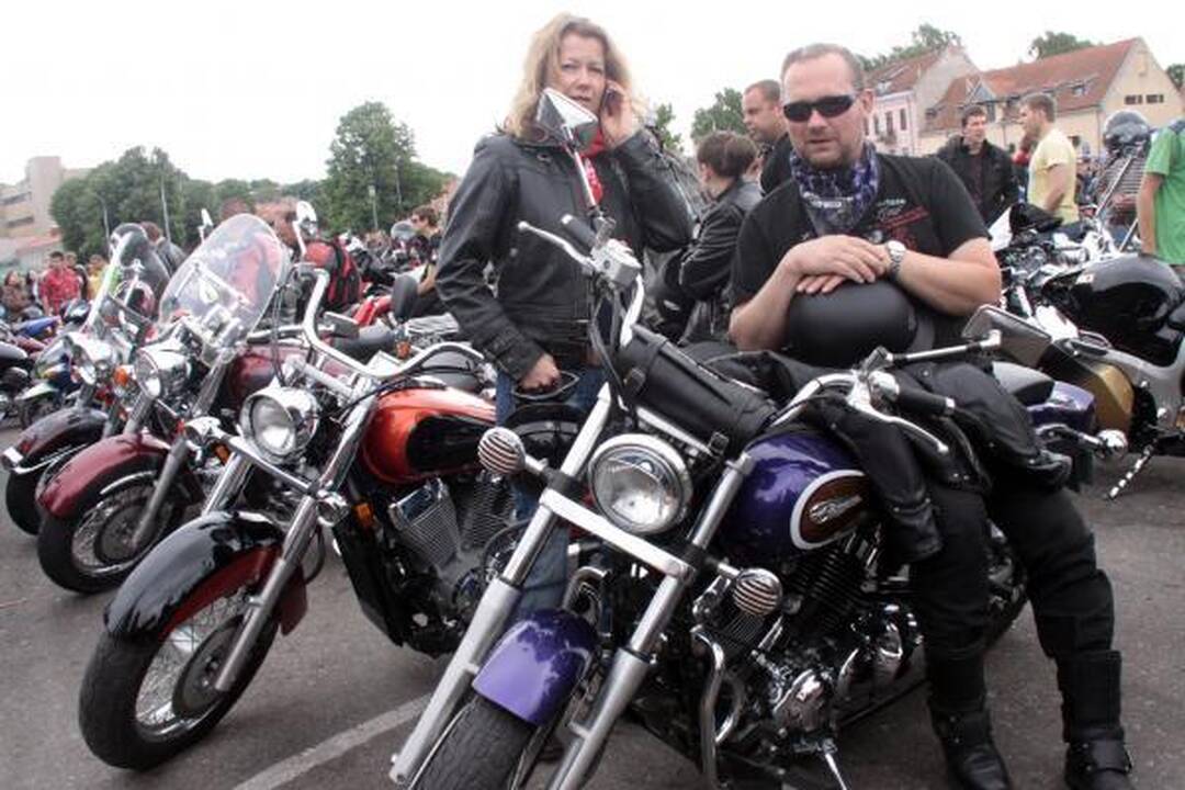 Miestą drebinusi baikerių fiesta baigėsi