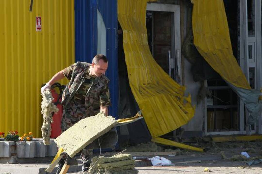 Degalinės sprogdinimu įtariamas 18-metis Kauno rajono gyventojas 
