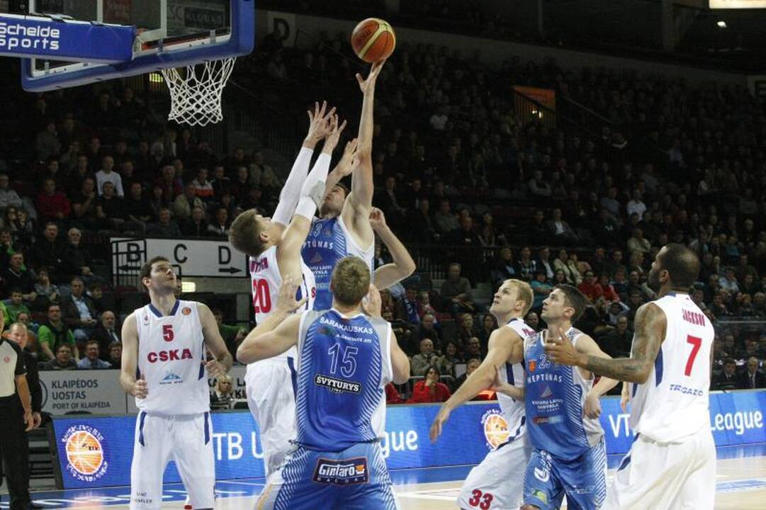 „Neptūno“ krepšininkai vos nenukovė Maskvos CSKA (komentarai)