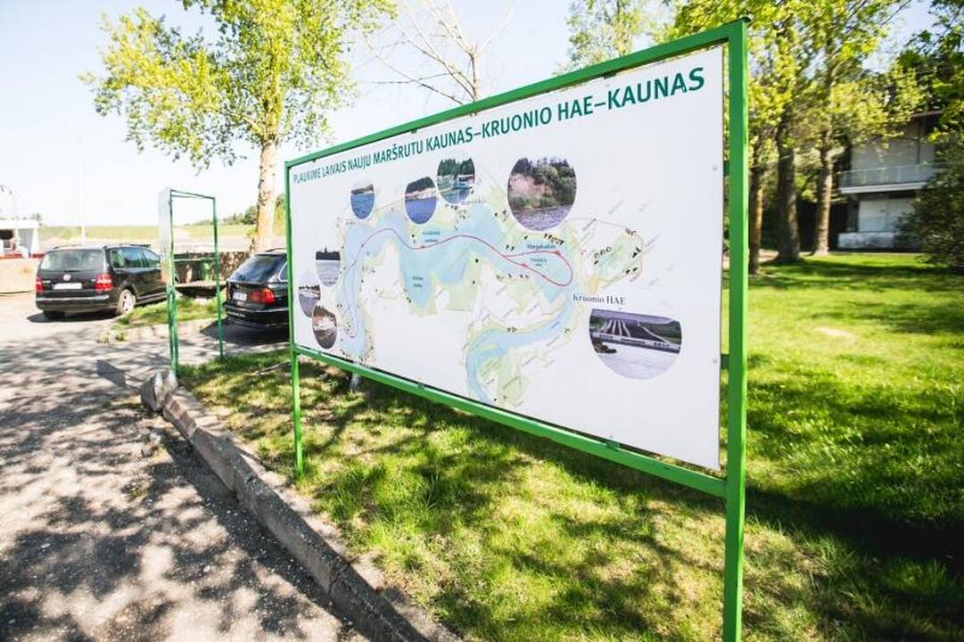 Bilietai kelionėms laivu Kauno mariose – internetu