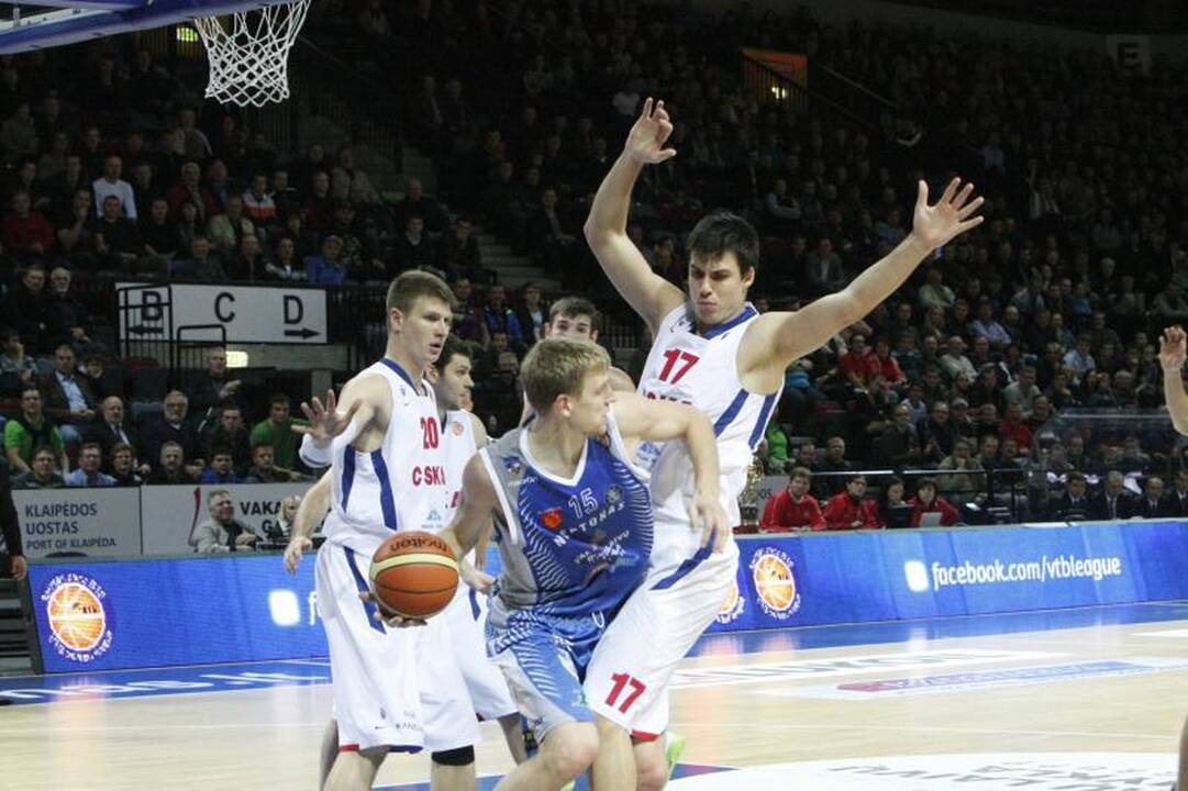 „Neptūno“ krepšininkai vos nenukovė Maskvos CSKA (komentarai)