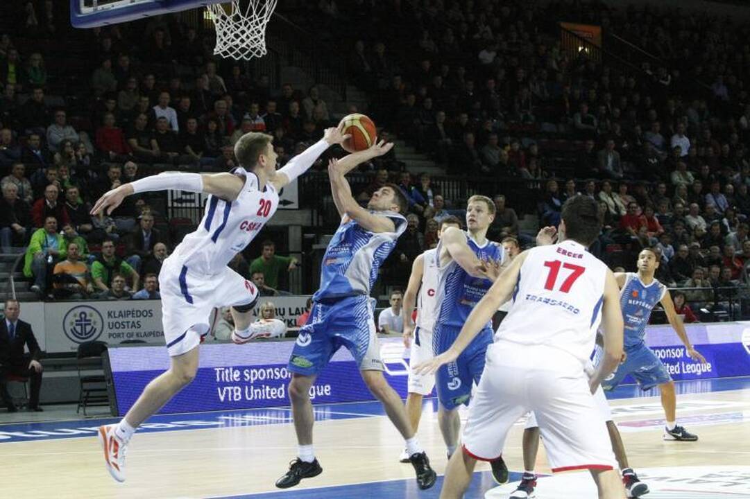 „Neptūno“ krepšininkai vos nenukovė Maskvos CSKA (komentarai)