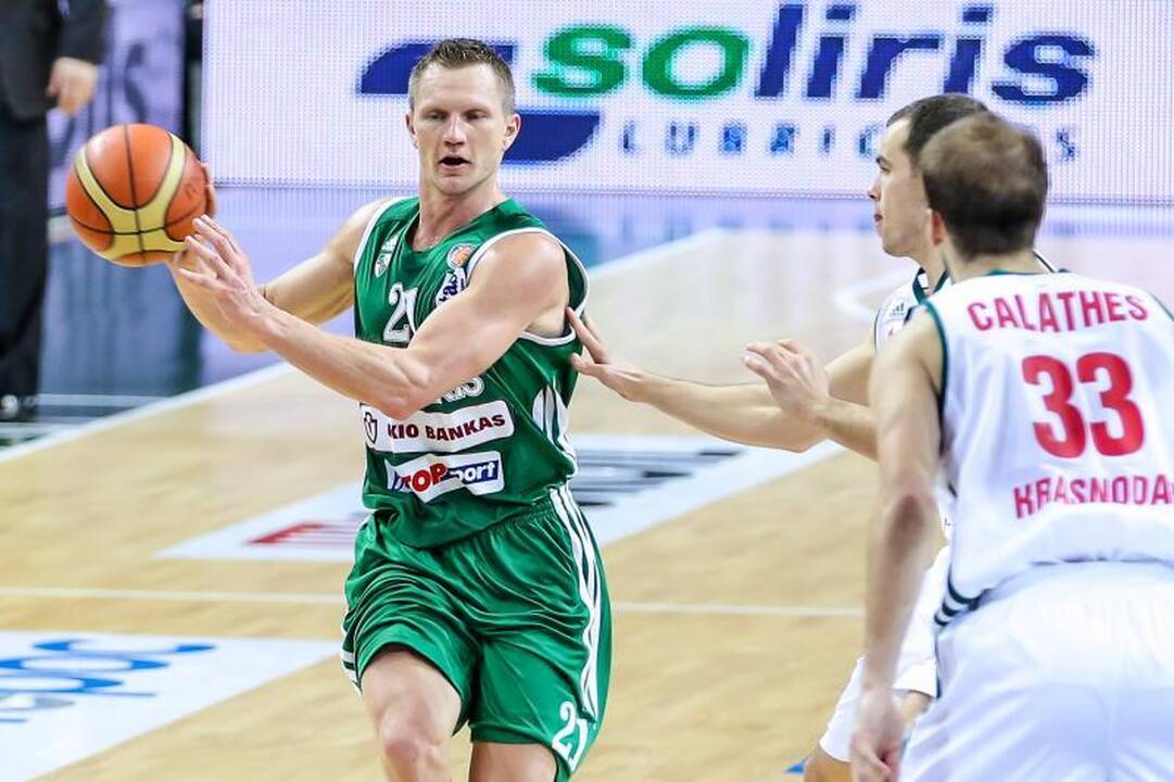 „Žalgiris“ patiesė M. Kalniečio „Lokomotiv-Kuban“ ekipą (komentarai)