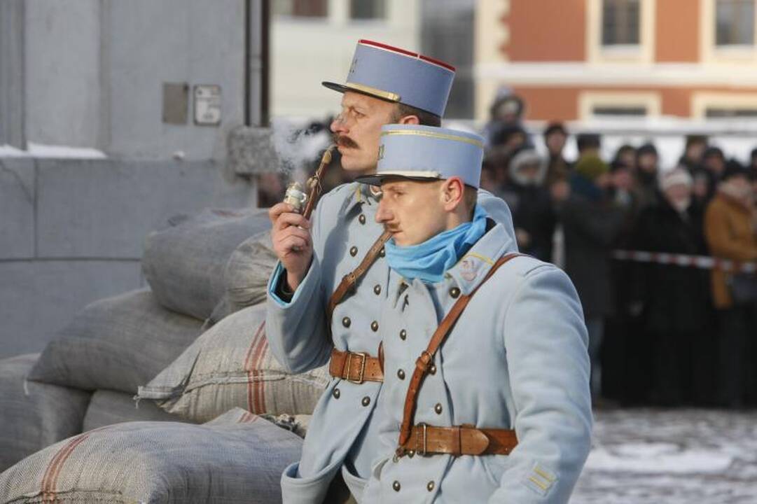Prefektūros šturmas Teatro aikštėje – įspūdingas kaip ir prieš 90 metų