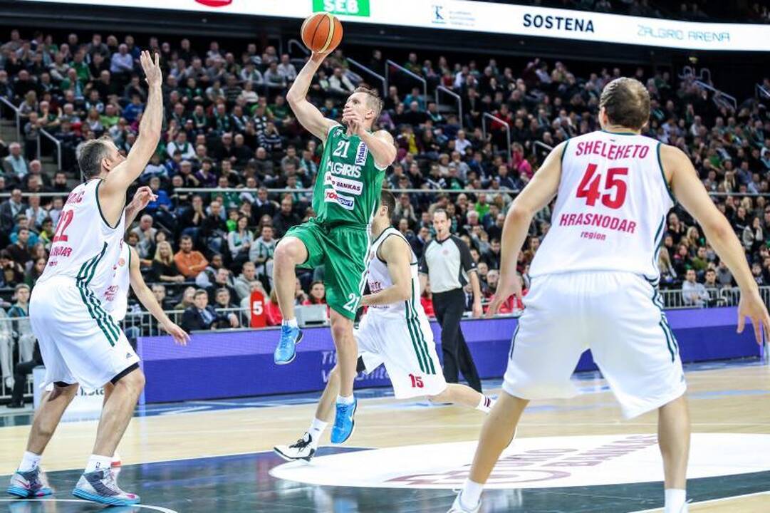 „Žalgiris“ patiesė M. Kalniečio „Lokomotiv-Kuban“ ekipą (komentarai)