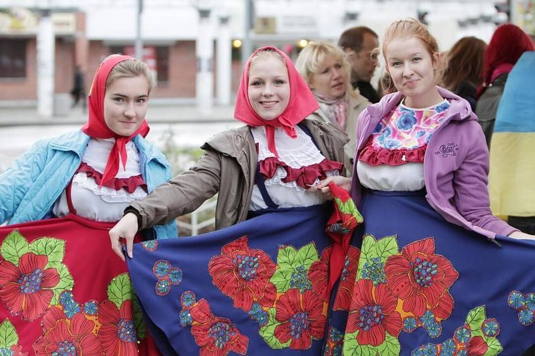 Klaipėdą nuspalvino pasaulio tautų mugė 