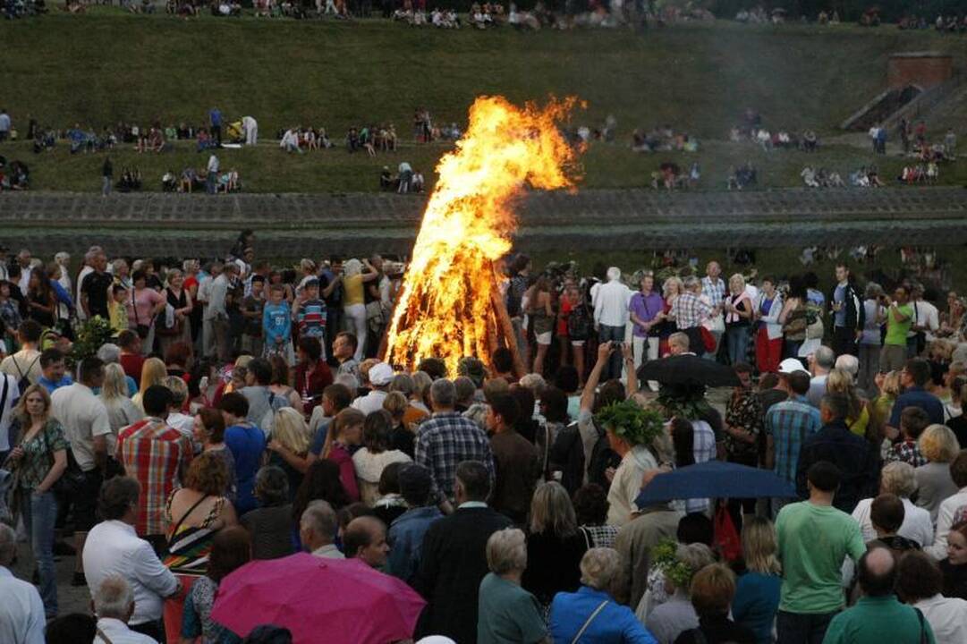 Klaipėdos Jonai ir Janinos išsirikiavo bendrai nuotraukai