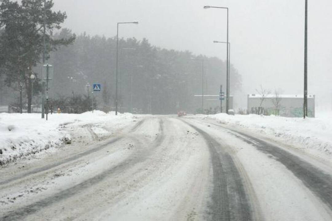 Vilniaus kelininkai: druskos reikės rekordiškai daug