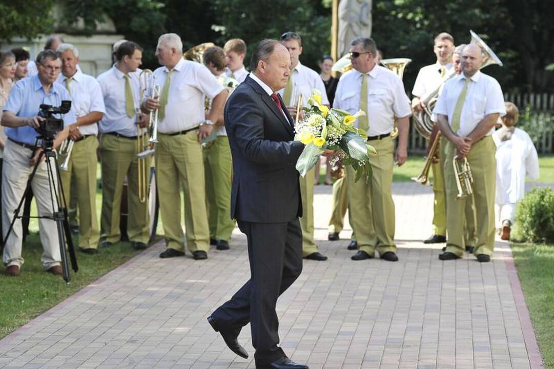 Raudondvaryje buvo pagerbti grafai Tiškevičiai