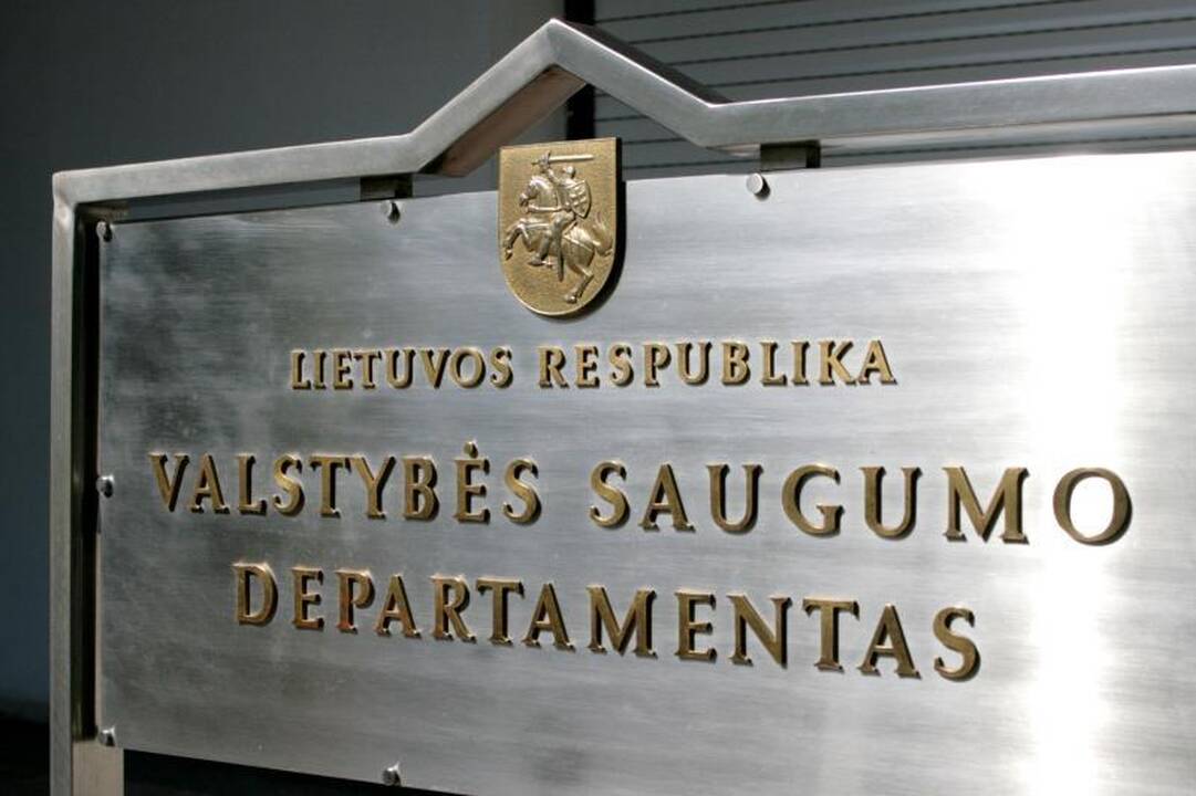 Viešą ataskaitą Valstybės saugumo departamentas žada po poros mėnesių