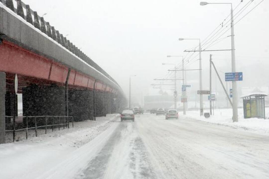 Vilniaus kelininkai: druskos reikės rekordiškai daug
