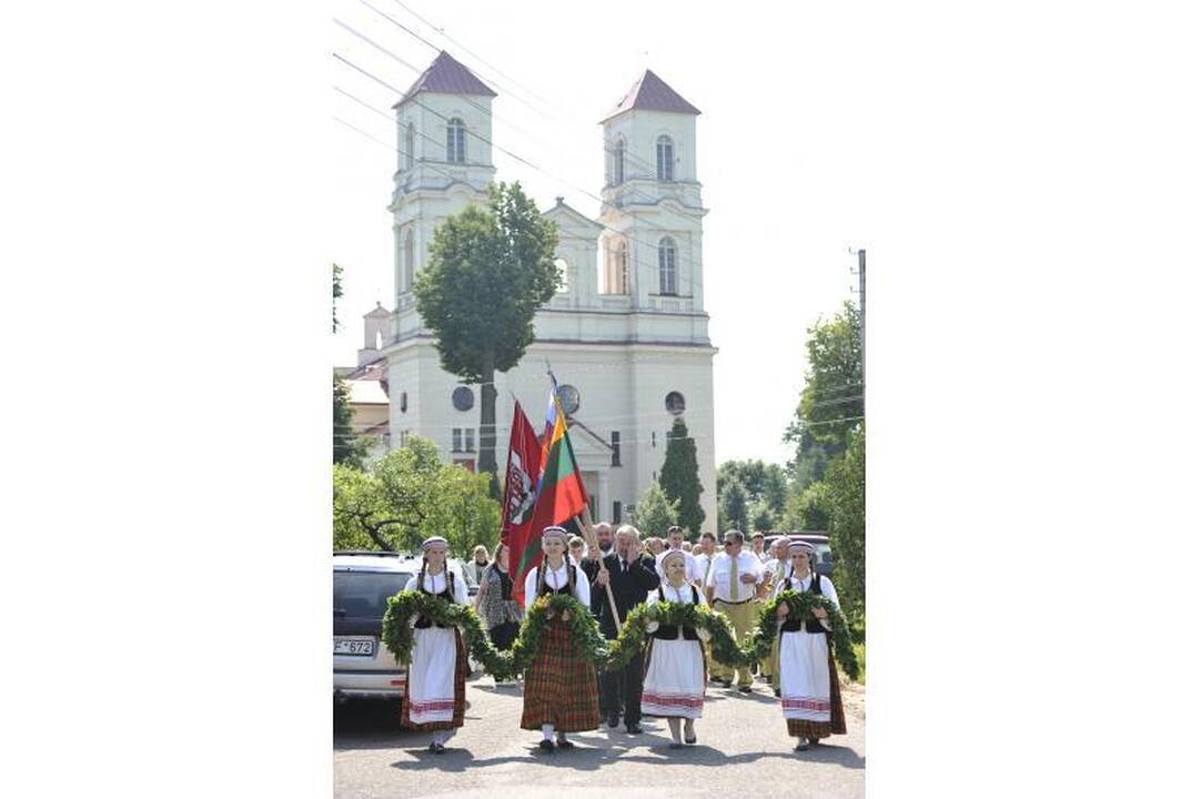Raudondvaryje buvo pagerbti grafai Tiškevičiai