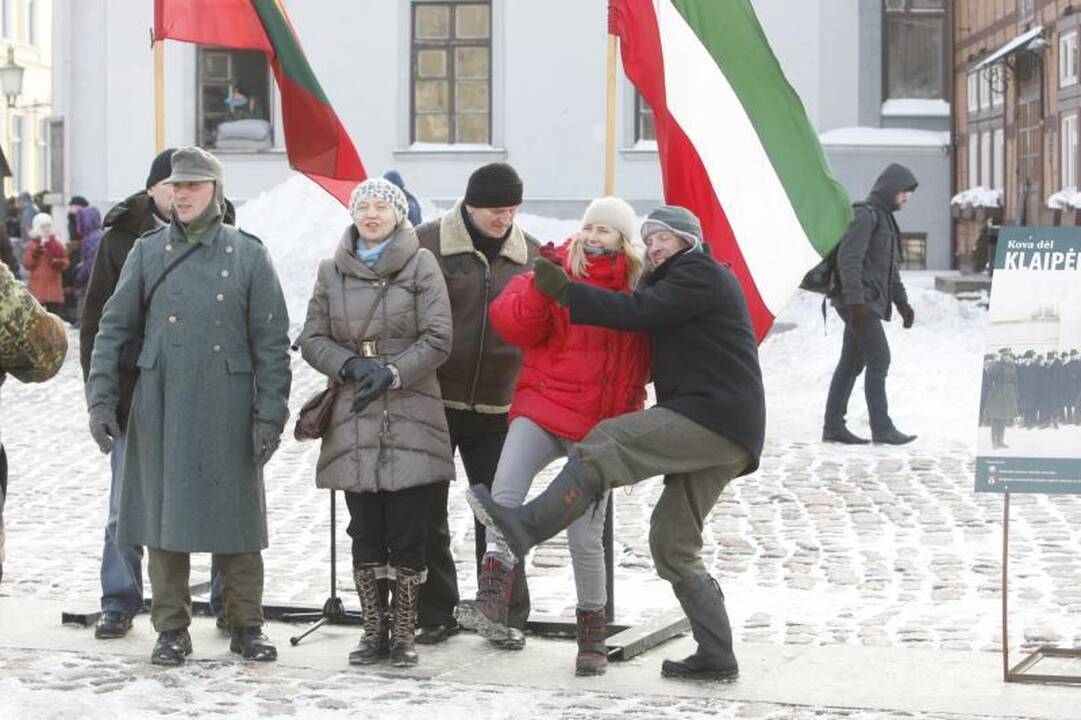 Prefektūros šturmas Teatro aikštėje – įspūdingas kaip ir prieš 90 metų