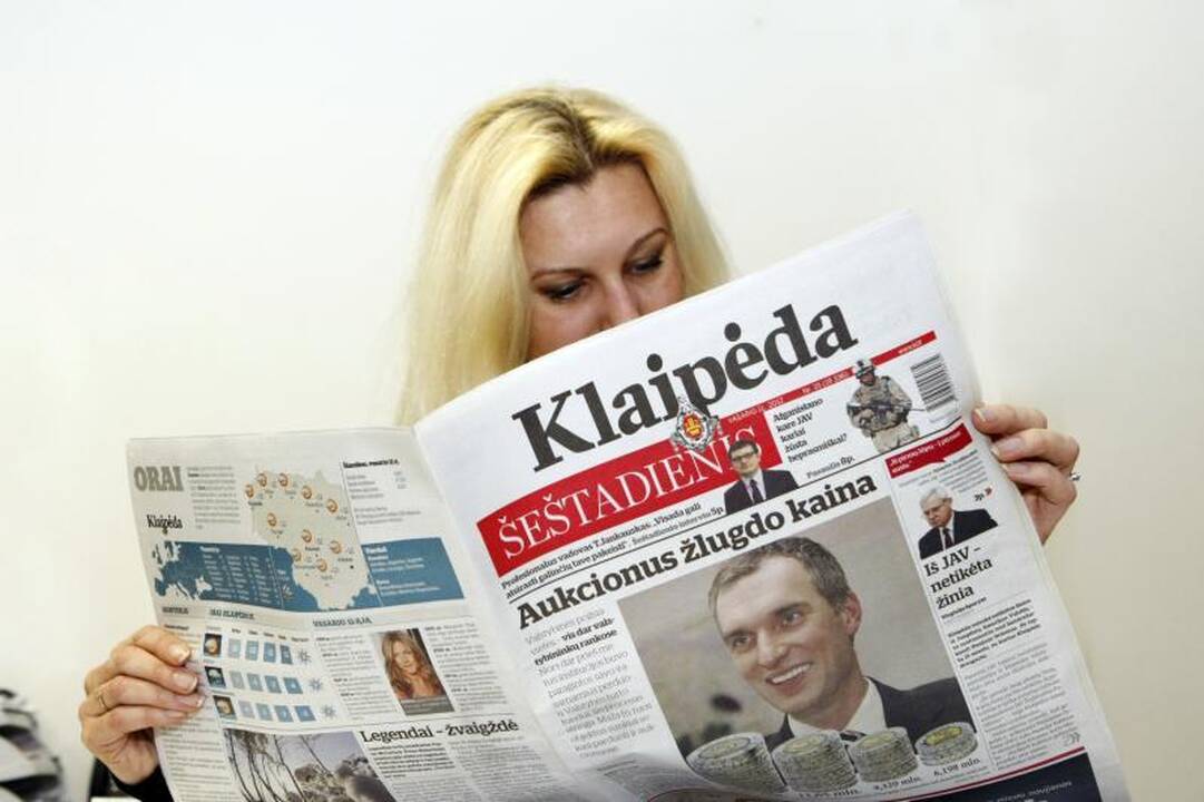 Dienraštį „Klaipėda“ skaitykite pigiau   