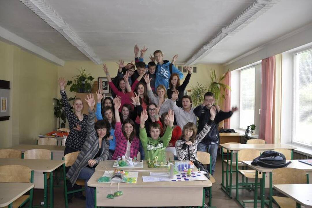 Moksleiviai svajoja apie ekologišką darbo aplinką