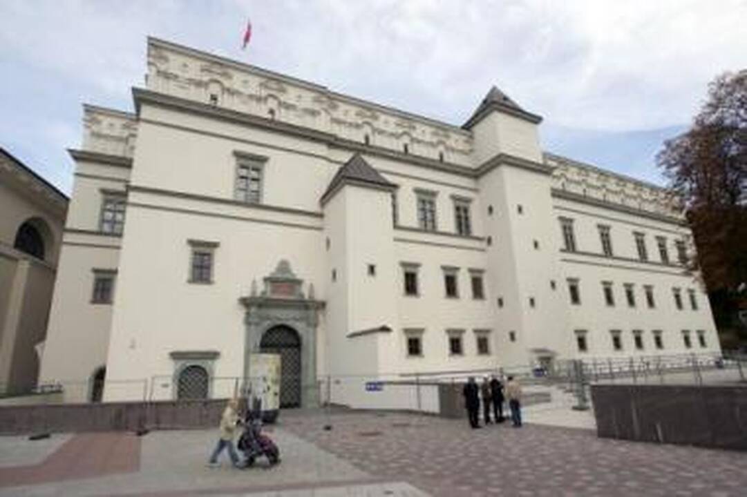 Plėtra: Valdovų rūmuose įrengtos salės bus pritaikytos konferencijoms rengti.