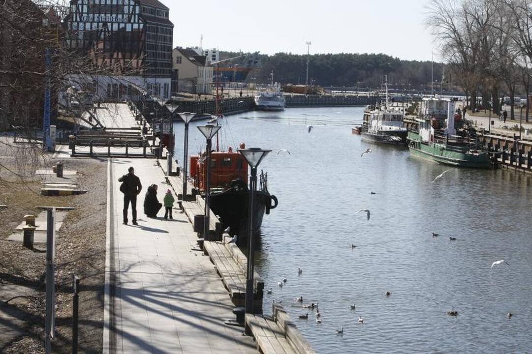 Danės krantinėms suteikta 11 naujų vardų