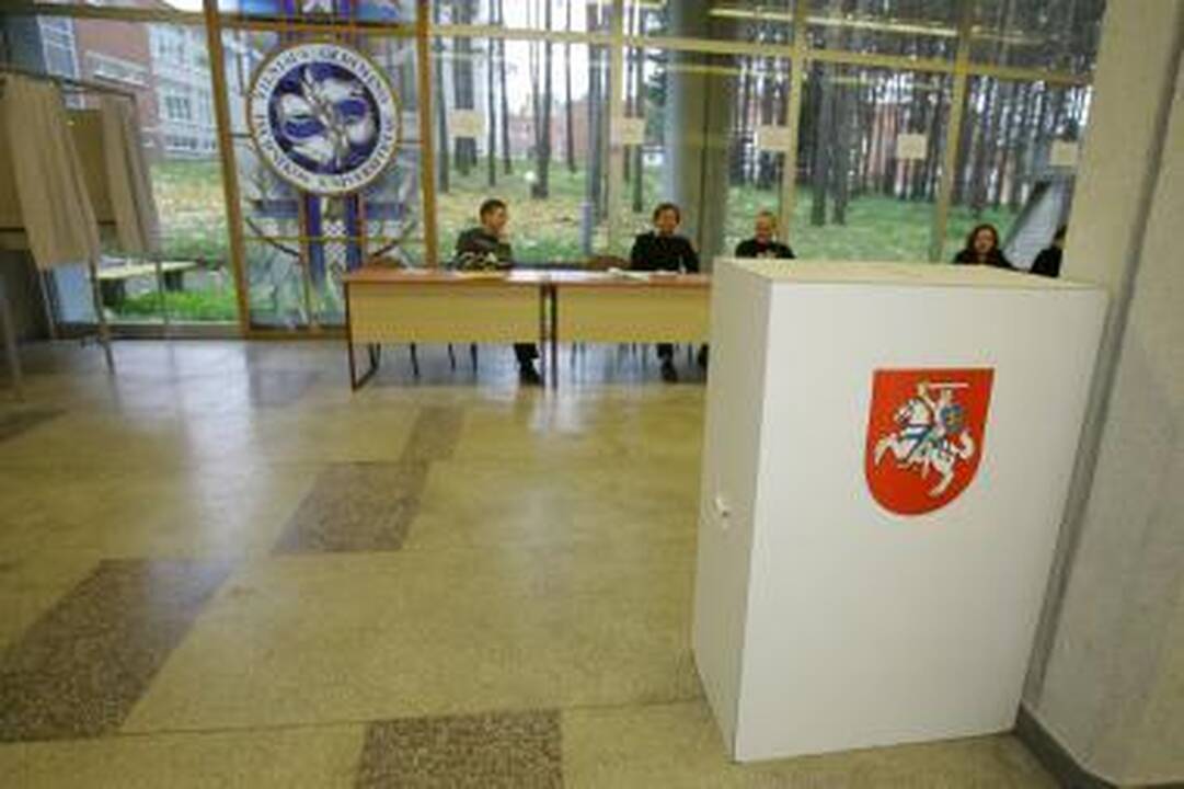Rinkėjai buvo vangūs