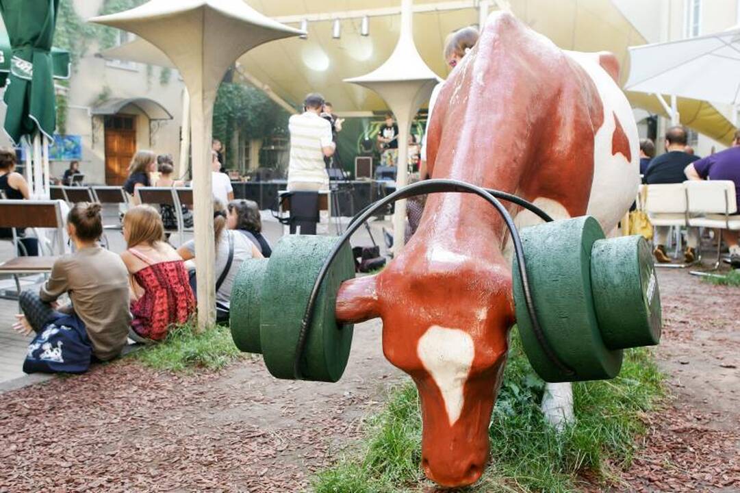 Bardų muzika užpildo sostinės kiemelius ir skverus