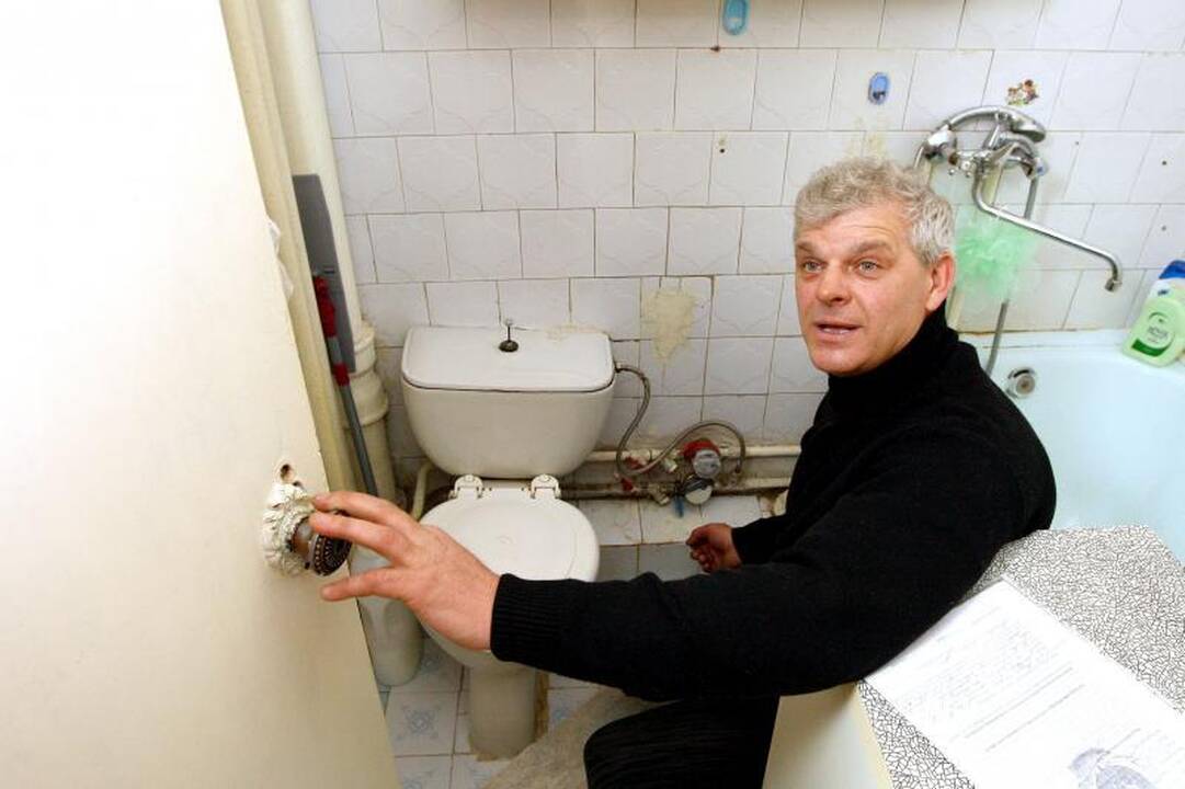 Vandens skaitiklių keitimas virto kriminalu