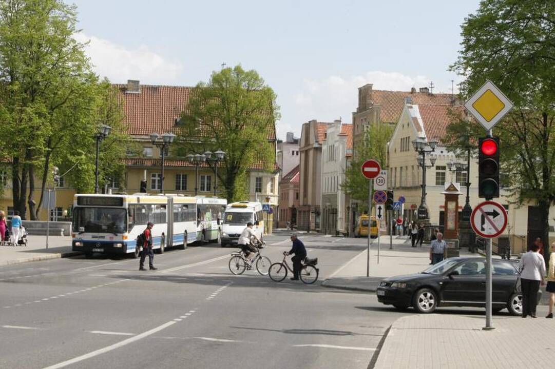 Dėl gausybės renginių Klaipėdoje pakoreguoti autobusų maršrutai