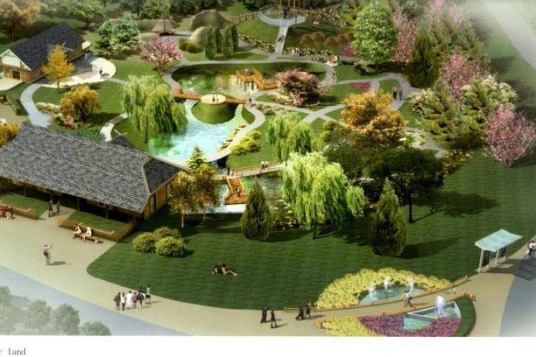 Kinijoje klaipėdietis sukūrė Lietuvos pajūrį primenantį parką