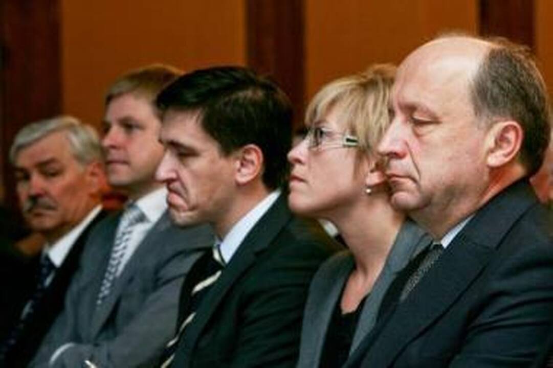 Netikėtumas: A.Kubiliui gali tekti I.Šimonytę ir D.Kreivį (kairėje) ginti nuo koalicijos partnerių.