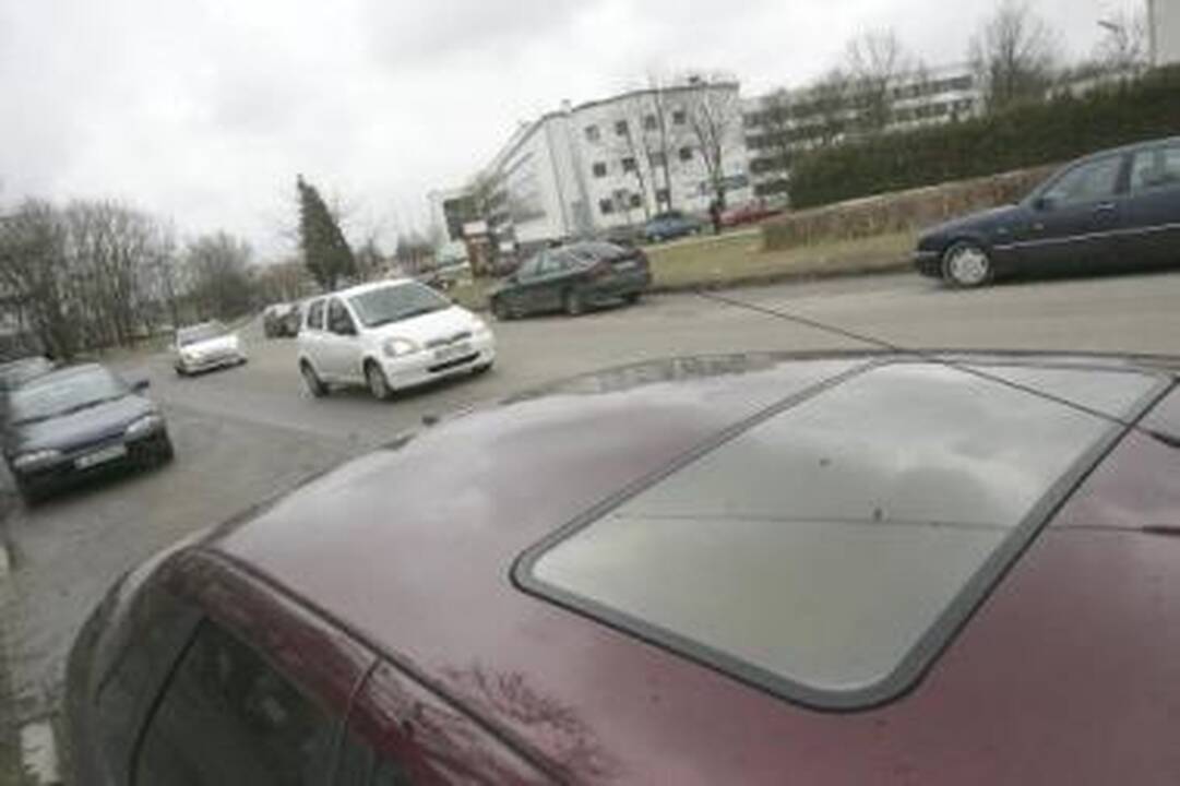 Studentų miestelyje braižoma "autostrada"