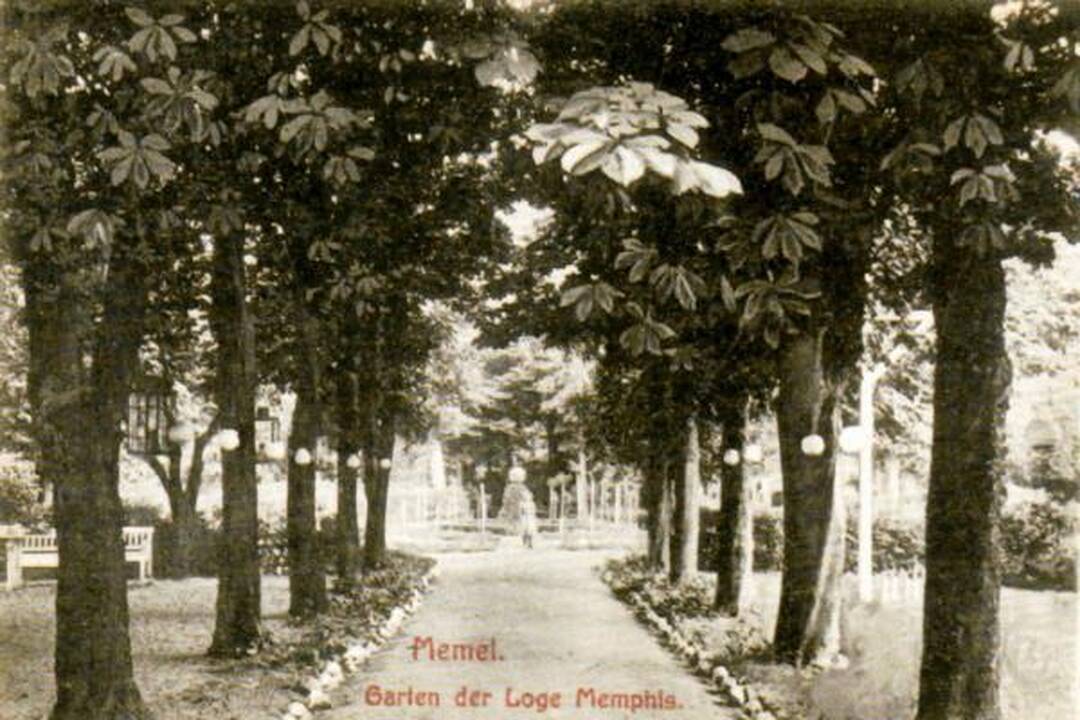 Brolija: XIX a. Liepų gatvėje stovėjo pirmosios lietuviškos masonų ložės "Memphis" namai su sodu.