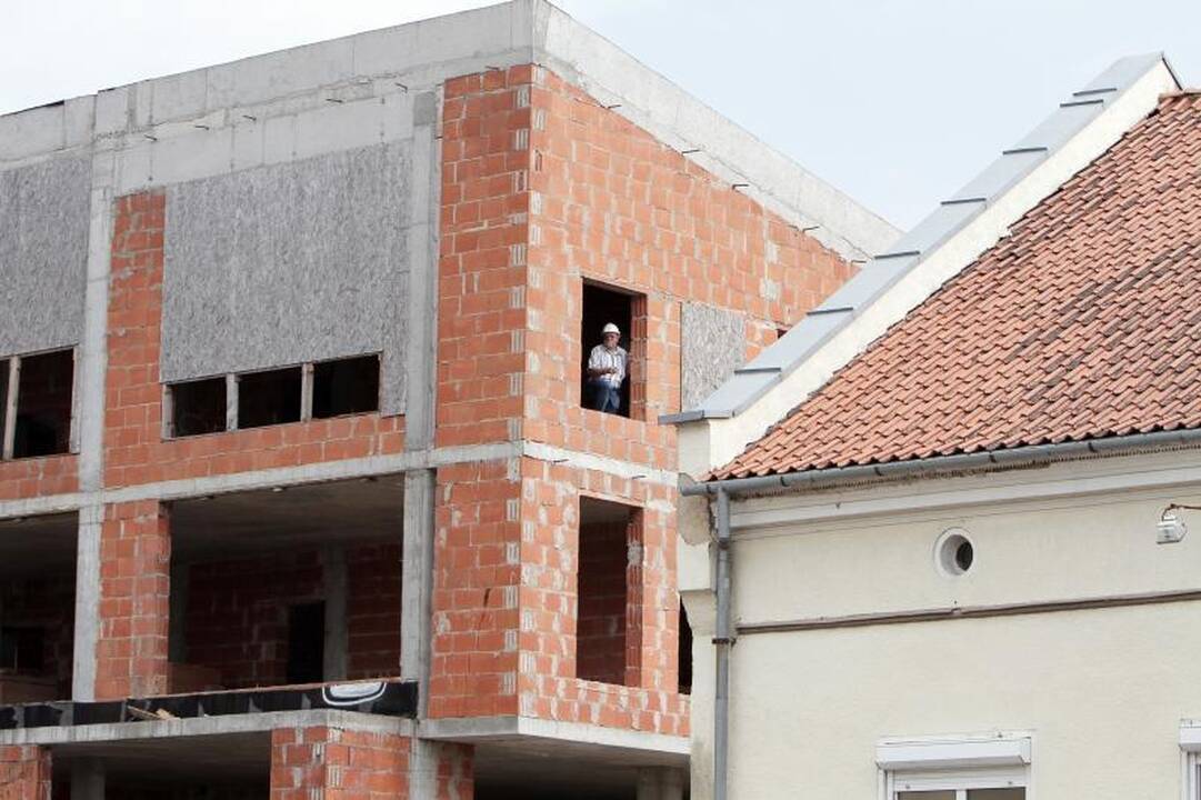 Po penkerių metų – viešbučio senamiestyje statybų prisikėlimas