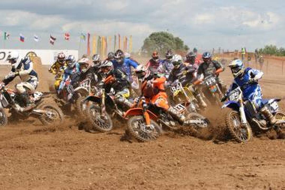 Europos motociklų kroso čempionatas vėl Šiauliuose