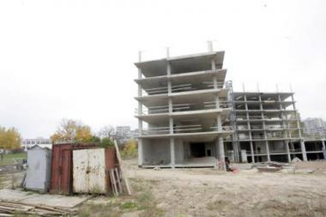 Nebaigta statyba – patrauklu, bet rizikinga