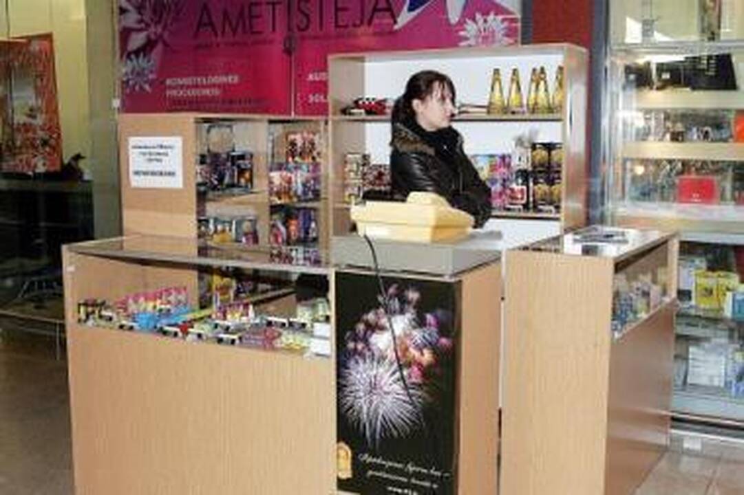 Fejerverkų prekybai – didesnis dėmesys