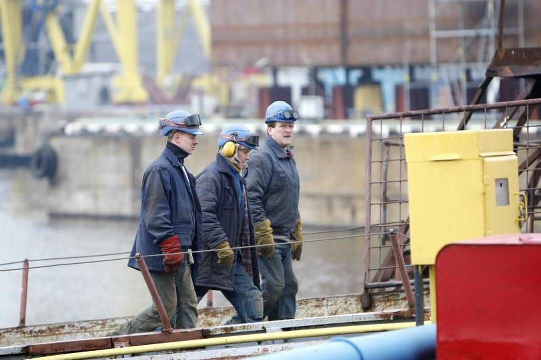 Užsieniečiai noriai  dirba Klaipėdoje   