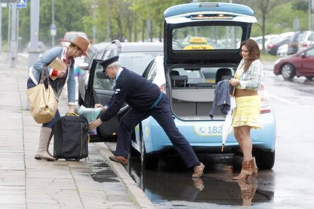 Vilniaus turistus baugina tik taksistai