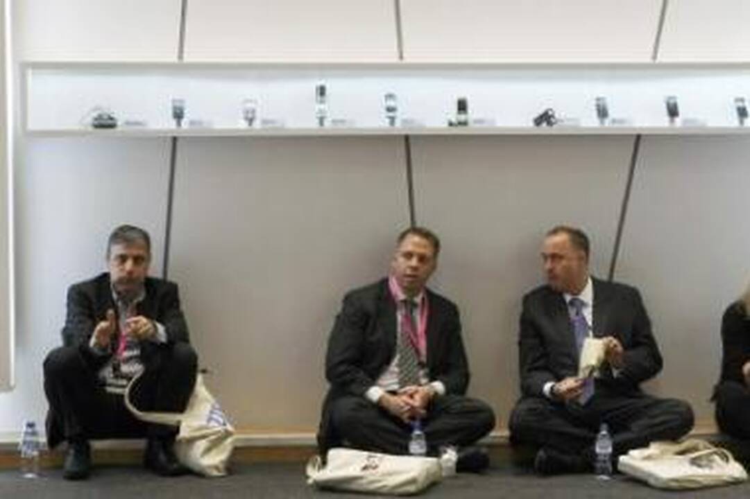 Technologijų parodoje ieškota priešnuodžio krizei