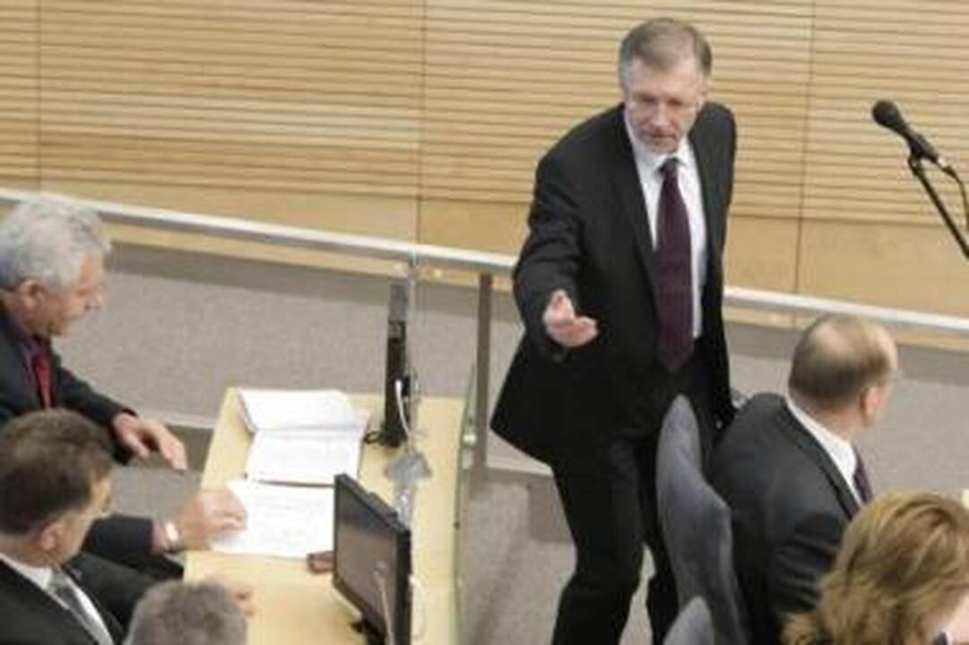 Valdžią gaubia dujų šešėlis