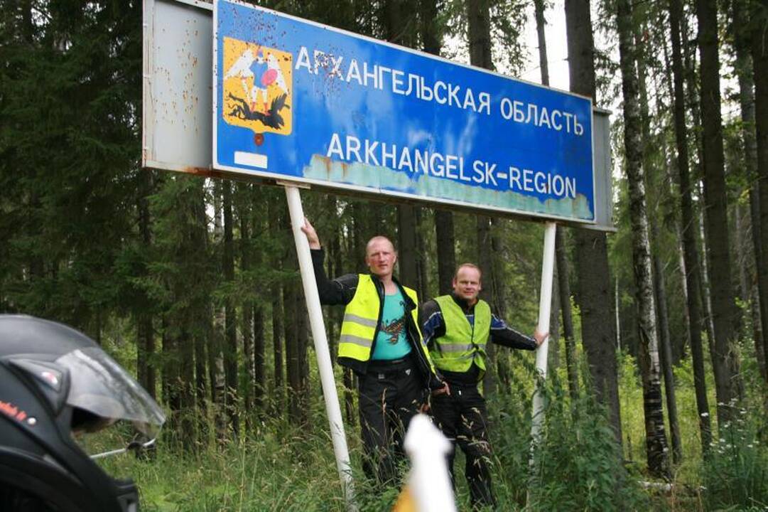 Kelionėje į Archangelską paaiškėjo, kaip rusai myli V. Putiną