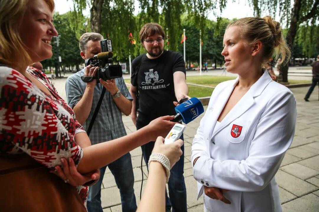 G. Volungevičiūtė-Scheidt: apie grįžimą į sportą dar negalvoju